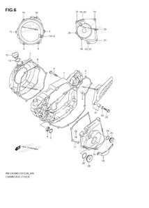 Нажмите для увеличения Crankcase Cover (Rm-Z450 K8/K9/L0)