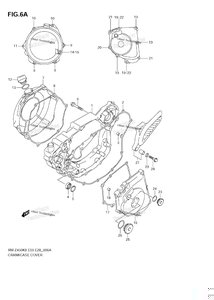 Нажмите для увеличения Crankcase Cover (Rm-Z450 L1)