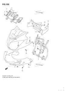 Нажмите для увеличения Cowl Body Installation Parts