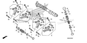 Нажмите для увеличения Camshaft + Valve (Fr.)