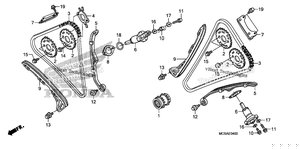 Нажмите для увеличения Cam Chain + Tensioner