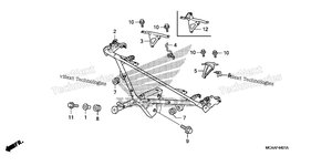 Нажмите для увеличения Cowl Stay (Gl1800'06-)