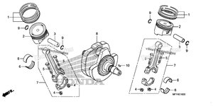 Нажмите для увеличения Crankshaft + Piston