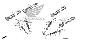 Нажмите для увеличения Camshaft + Valve