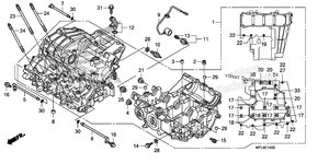 Нажмите для увеличения Crankcase
