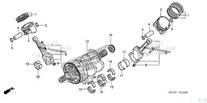 Нажмите для увеличения Crankshaft@Piston