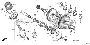Нажмите для увеличения Crankshaft + Piston