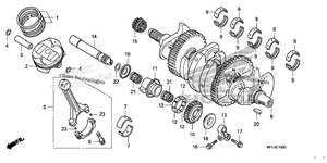 Нажмите для увеличения Crankshaft + Piston