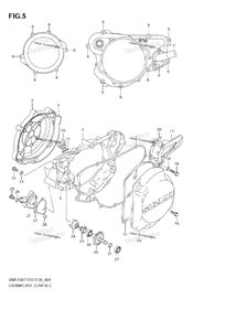 Crankcase Cover-Water Pump