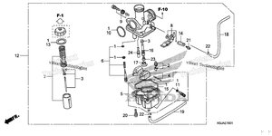 Нажмите для увеличения Carburetor (Crf100f)