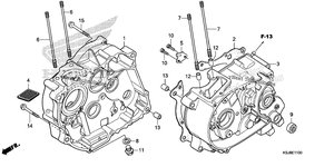 Нажмите для увеличения Crankcase (Crf80f)