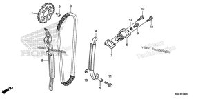 Нажмите для увеличения Cam Chain + Tensioner