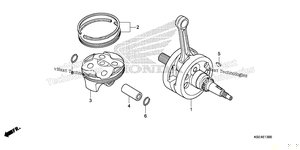 Нажмите для увеличения Crankshaft + Piston