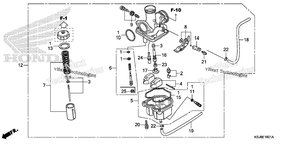Нажмите для увеличения Carburetor (Crf100f)