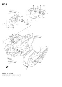 Crankcase Cover- Water Pump