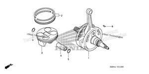 Нажмите для увеличения Crankshaft + Piston