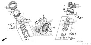 Нажмите для увеличения Crankshaft + Piston