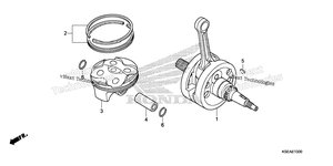 Нажмите для увеличения Crankshaft + Piston
