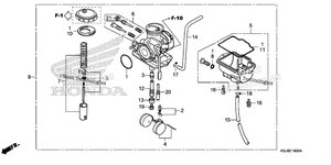 Нажмите для увеличения Carburetor (Crf80f)