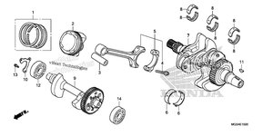 Нажмите для увеличения Crankshaft@Piston
