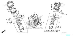 Нажмите для увеличения Crankshaft + Piston