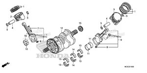 Нажмите для увеличения Crankshaft + Piston