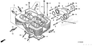 Нажмите для увеличения Cylinder Head