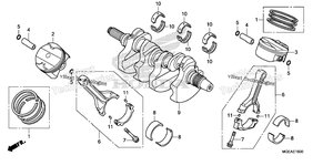 Нажмите для увеличения Crankshaft + Piston
