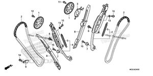 Нажмите для увеличения Cam Chain + Tensioner