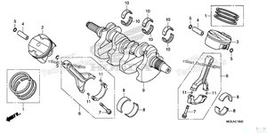 Нажмите для увеличения Crankshaft + Piston