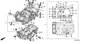 Нажмите для увеличения Crankcase