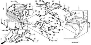Нажмите для увеличения Middle Cowl