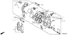 Нажмите для увеличения Front Brake Caliper
