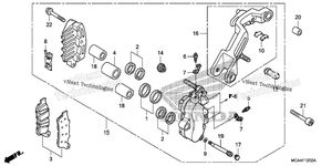 Left Front Brake Caliper