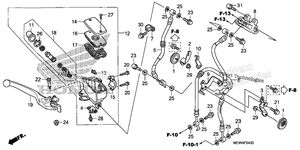 Front Brake Master Cylinder