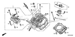 Нажмите для увеличения Front Cylinder Head