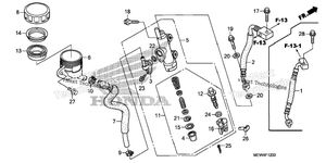 Rear Brake Master Cylinder