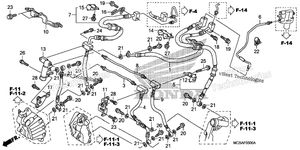 Front Brake Hose (St1300)