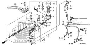 Front Brake Master Cylinder (Cbr1000rr)