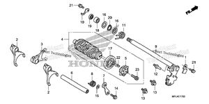 Нажмите для увеличения Gearshift Drum