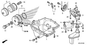 Нажмите для увеличения Oil Pan + Oil Pump