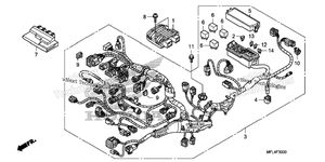 Нажмите для увеличения Wire Harness (Cbr1000rr)