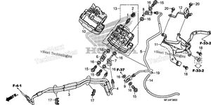 Нажмите для увеличения Front Valve Unit (Cbr600ra)