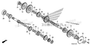 Нажмите для увеличения Transmission (Crf100f)