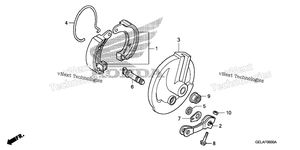 Нажмите для увеличения Front Brake Panel
