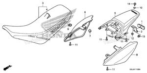 Нажмите для увеличения Seat + Rear Fender