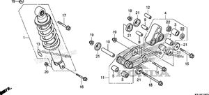 Нажмите для увеличения Rear Shock Absorber