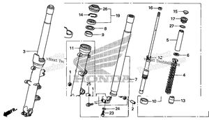 Нажмите для увеличения Front Fork