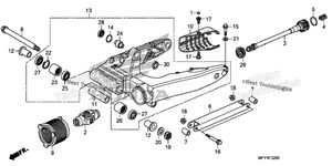 Нажмите для увеличения Swingarm