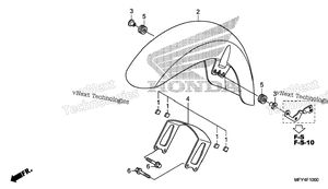 Нажмите для увеличения Front Fender (1)